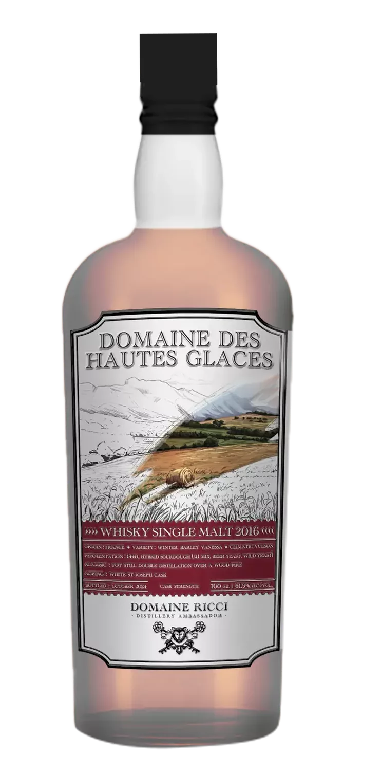 DOMAINE DES HAUTES GLACES – WHISKY SINGLE MALT 2016